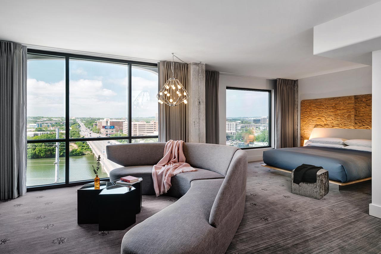 酒店空間,精品酒店,度假酒店設計,酒店改造設計,LINE Austin精品酒店設計