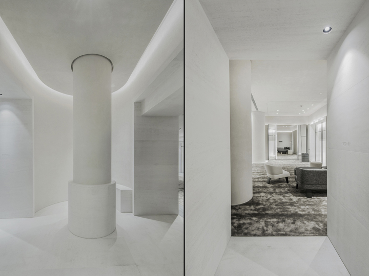 商業空間,高定婚紗店設計,旗艦店設計,極簡主義設計,產品展廳設計