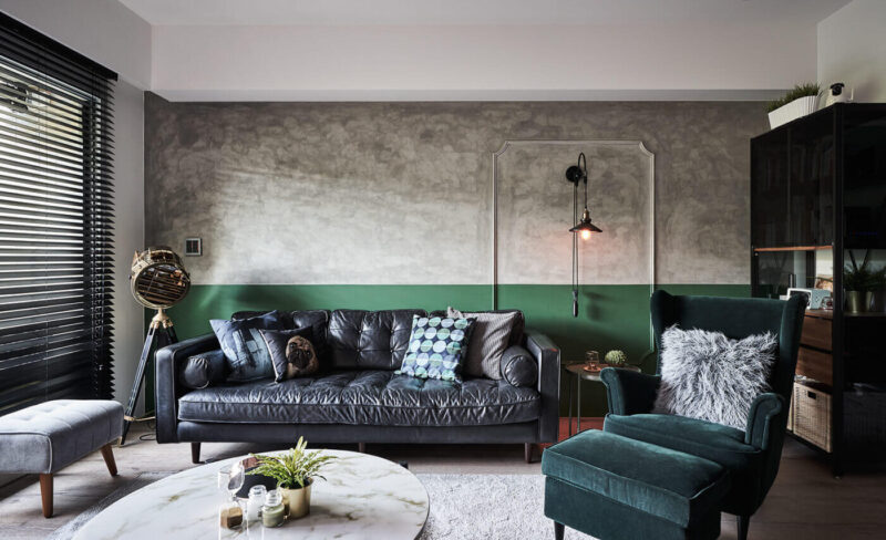 鐵漢柔情，台北工業混搭風小公寓設計