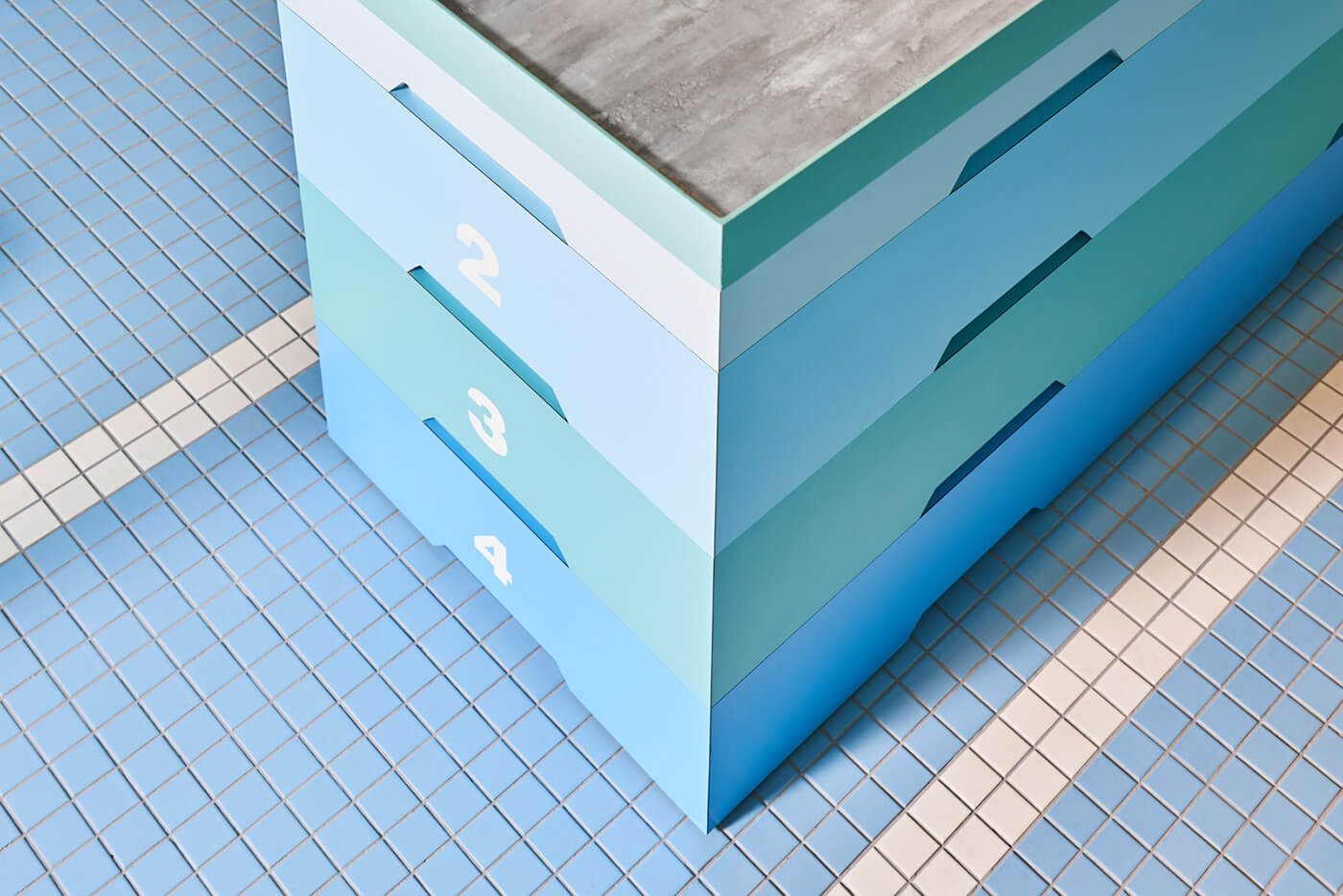 商業空間,體育用品店設計,小商店設計,色彩主義設計,撞色空間