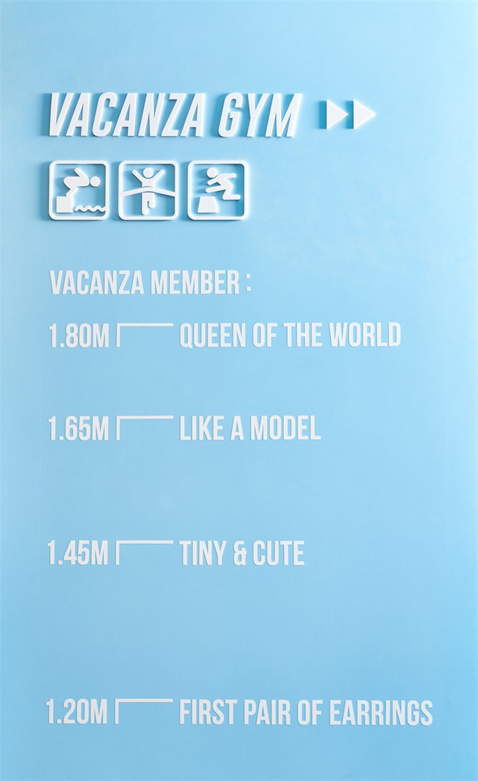 商業空間,體育用品店設計,小商店設計,色彩主義設計,撞色空間