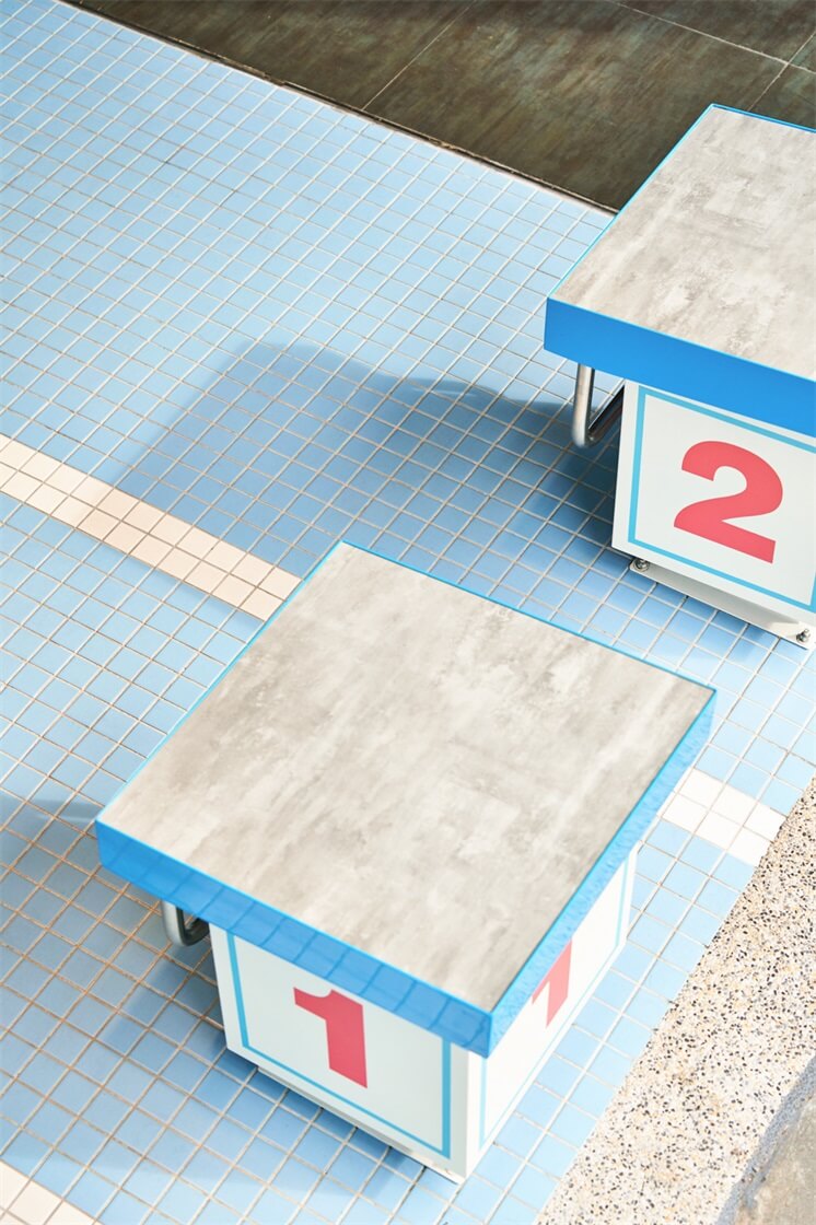 商業空間,體育用品店設計,小商店設計,色彩主義設計,撞色空間