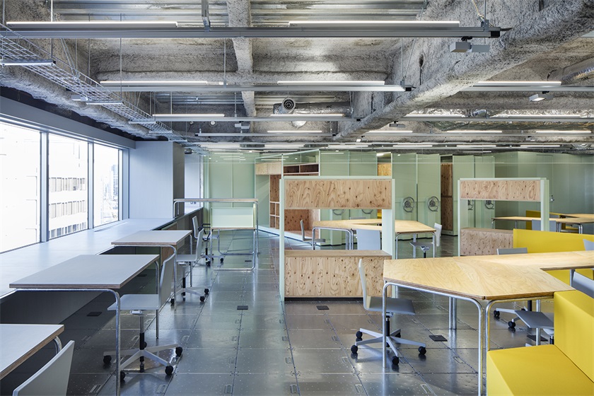 辦公空間,辦公室設計,工業風辦公室設計,Toy’s Factory辦公室設計,唱片公司辦公室設計,混搭風,東京