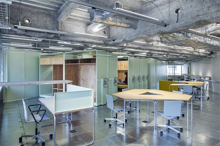 辦公空間,辦公室設計,工業風辦公室設計,Toy’s Factory辦公室設計,唱片公司辦公室設計,混搭風,東京
