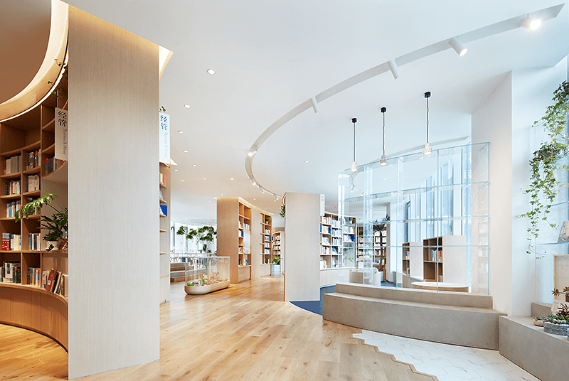 商業空間，書店設計，廣州書店設計，唐寧書店，立品設計