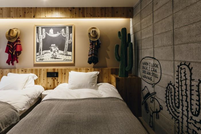 酒店空間，主題酒店設計，設計酒店，日本神戶Peanuts Hotel，世界上首家史努比酒店