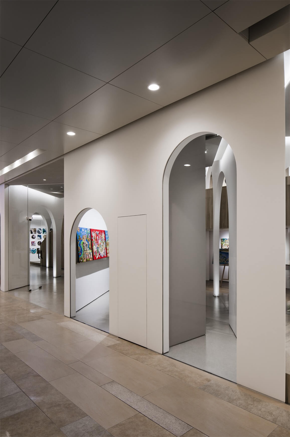 商業空間,畫廊設計,上海二回畫廊,芝作室