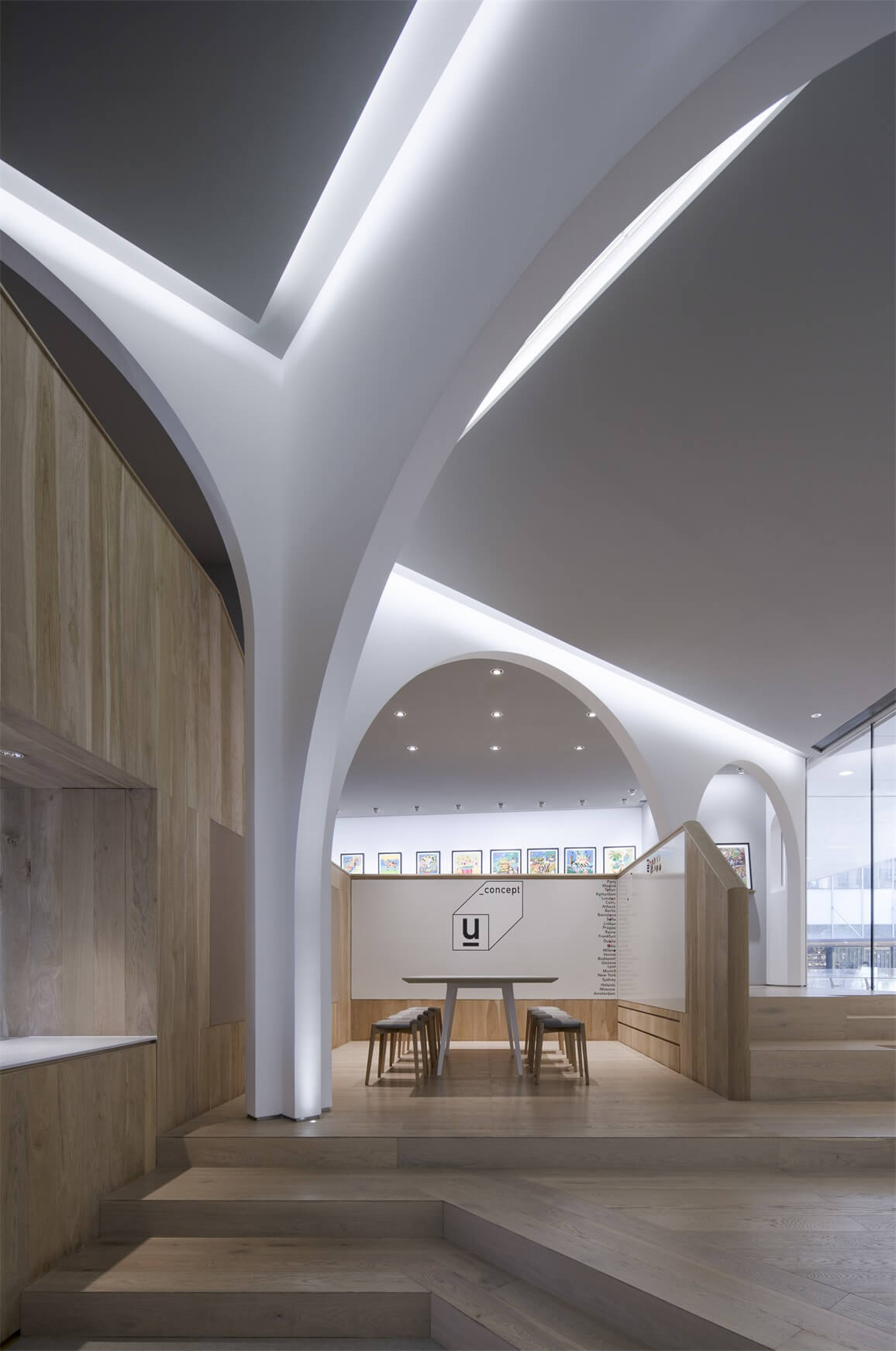 商業空間,畫廊設計,上海二回畫廊,芝作室