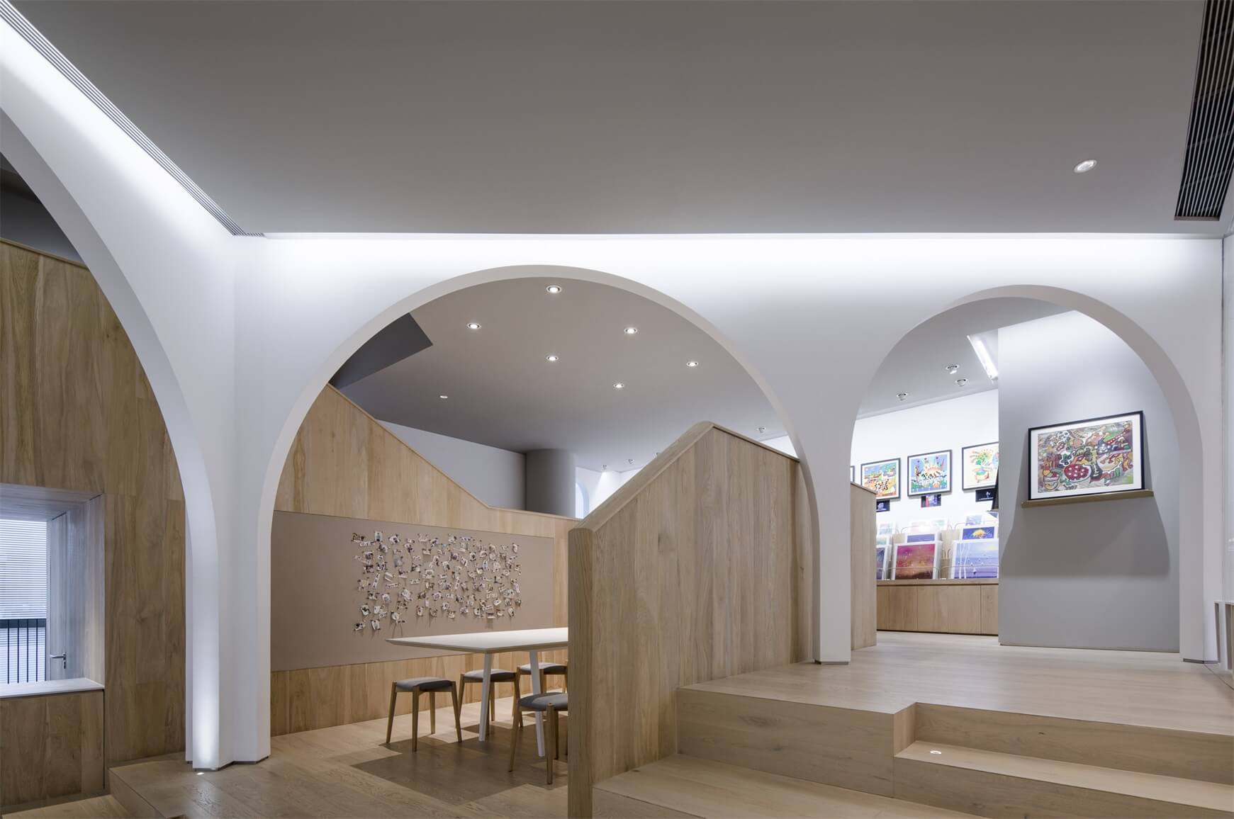 商業空間,畫廊設計,上海二回畫廊,芝作室