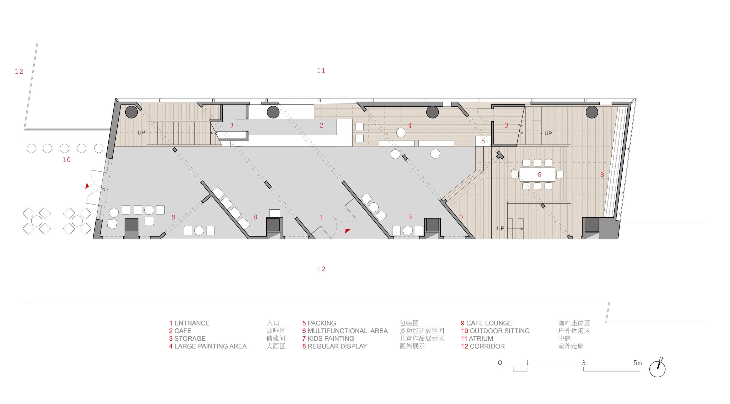 商業空間,畫廊設計,上海二回畫廊,芝作室