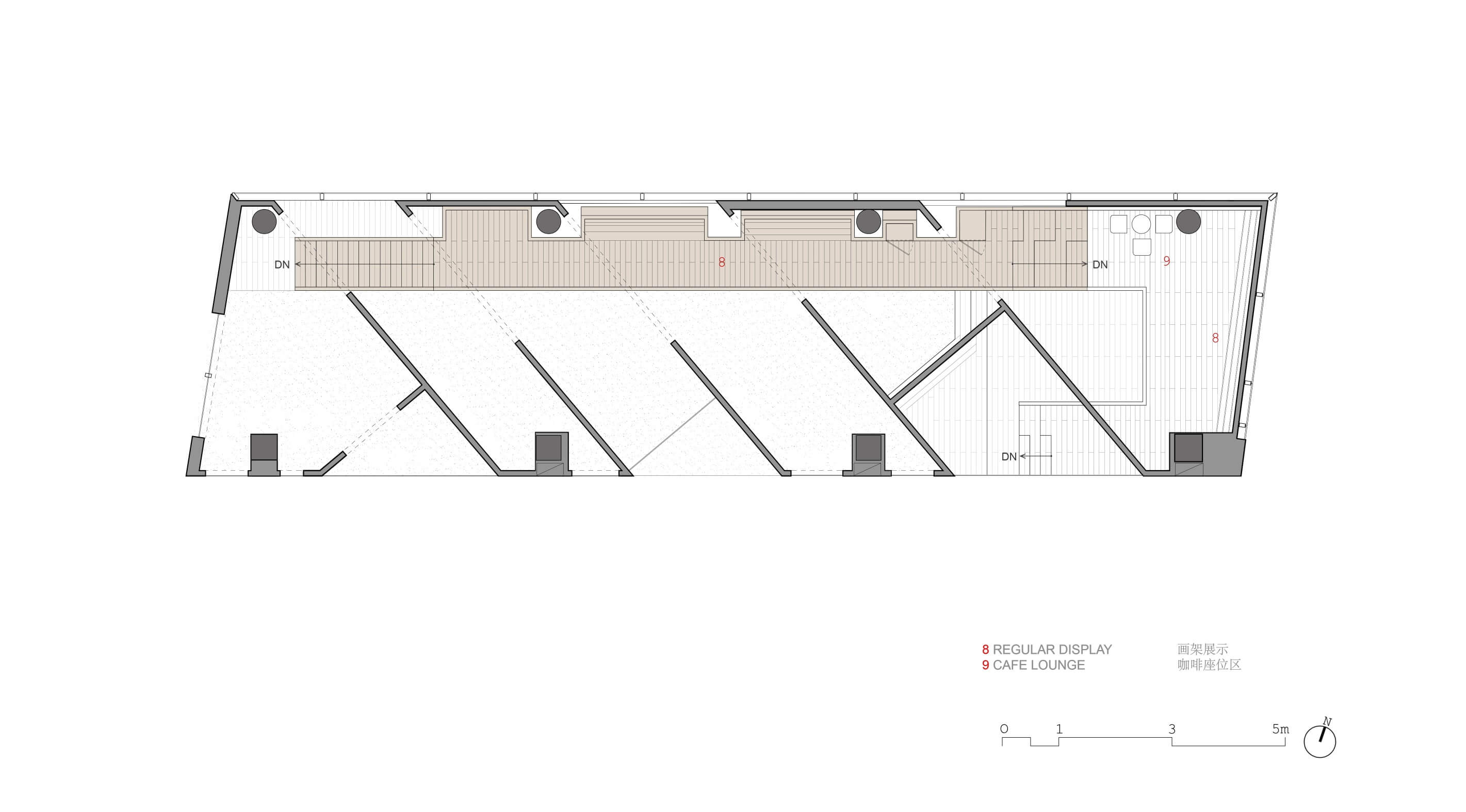 商業空間,畫廊設計,上海二回畫廊,芝作室