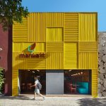 大大小小的木盒子，巴西marlia lia木質餐廳設計