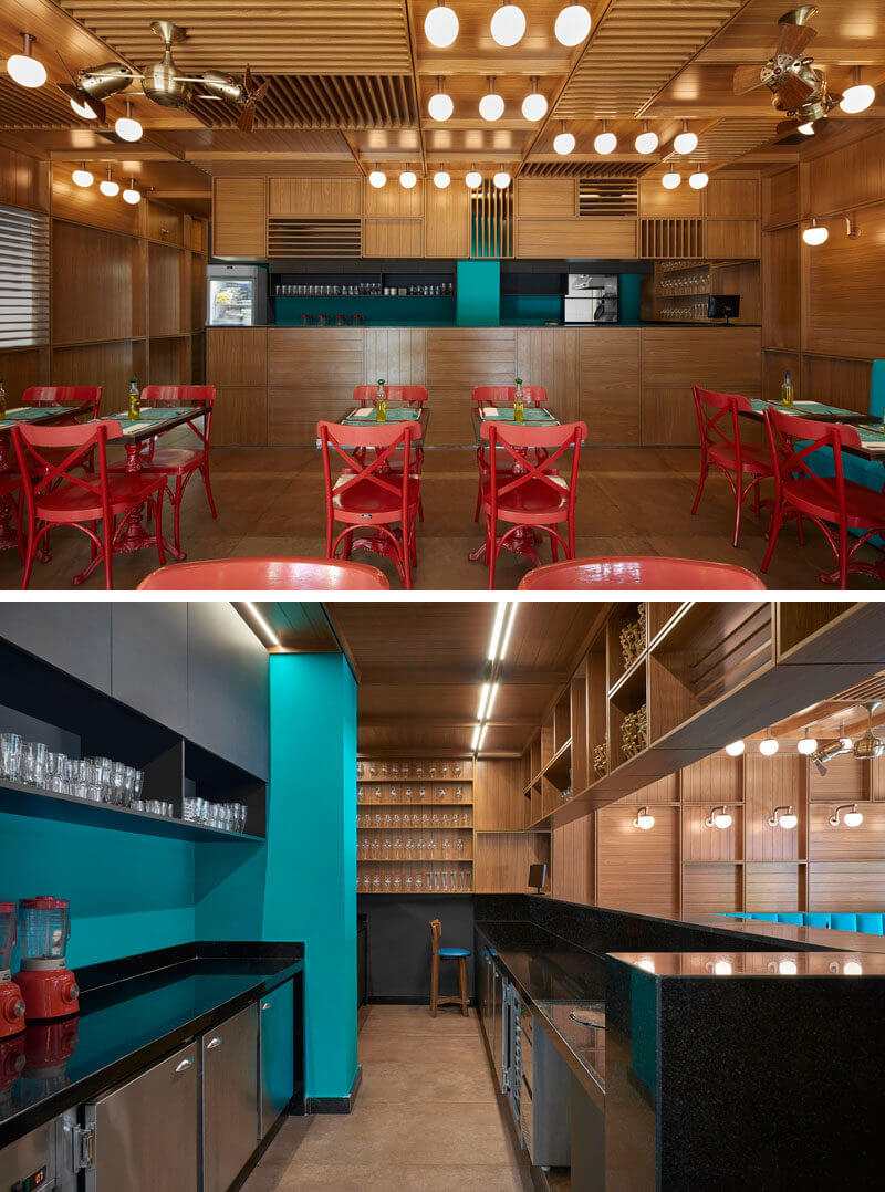 餐飲空間，餐廳設計，小食店設計，木質餐廳設計，熟食店設計