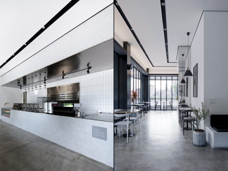 餐飲空間，咖啡廳設計，茶飲空間設計，義烏ITAFE咖啡茶飲店設計