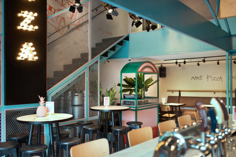 餐飲空間,酒吧餐廳設計,懷舊餐廳設計,小酒吧,Pozza披薩酒吧