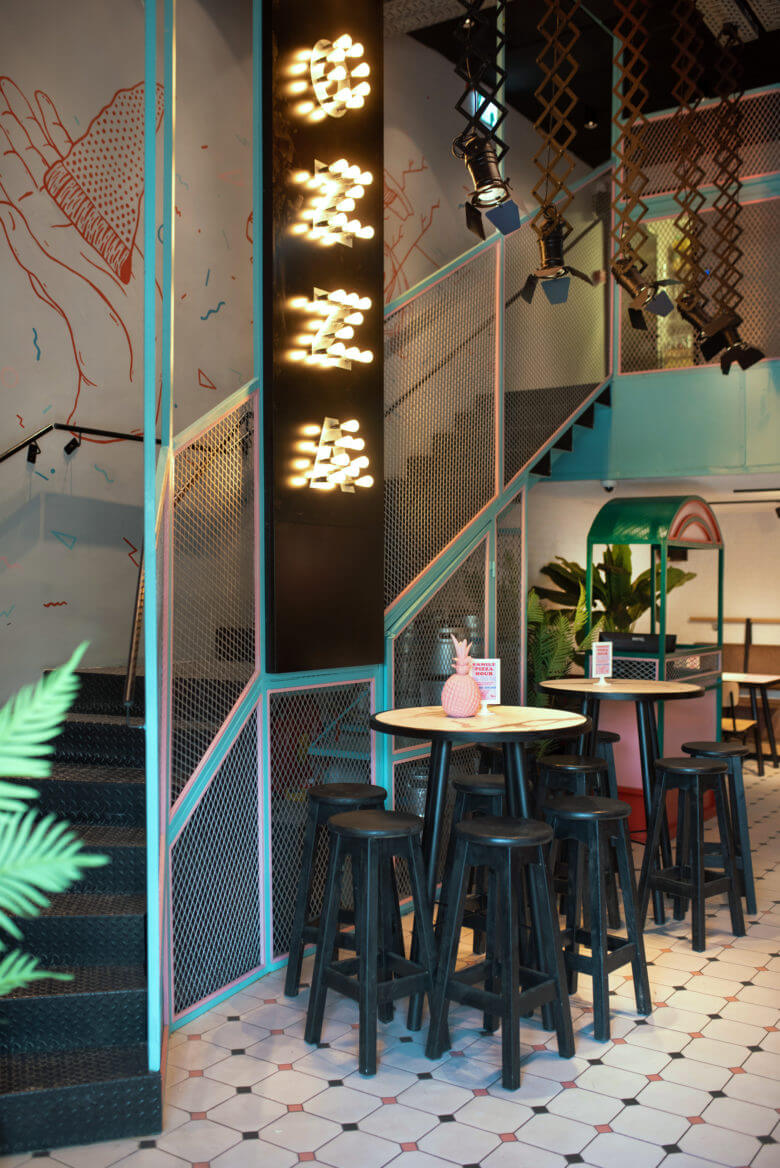 餐飲空間,酒吧餐廳設計,懷舊餐廳設計,小酒吧,Pozza披薩酒吧