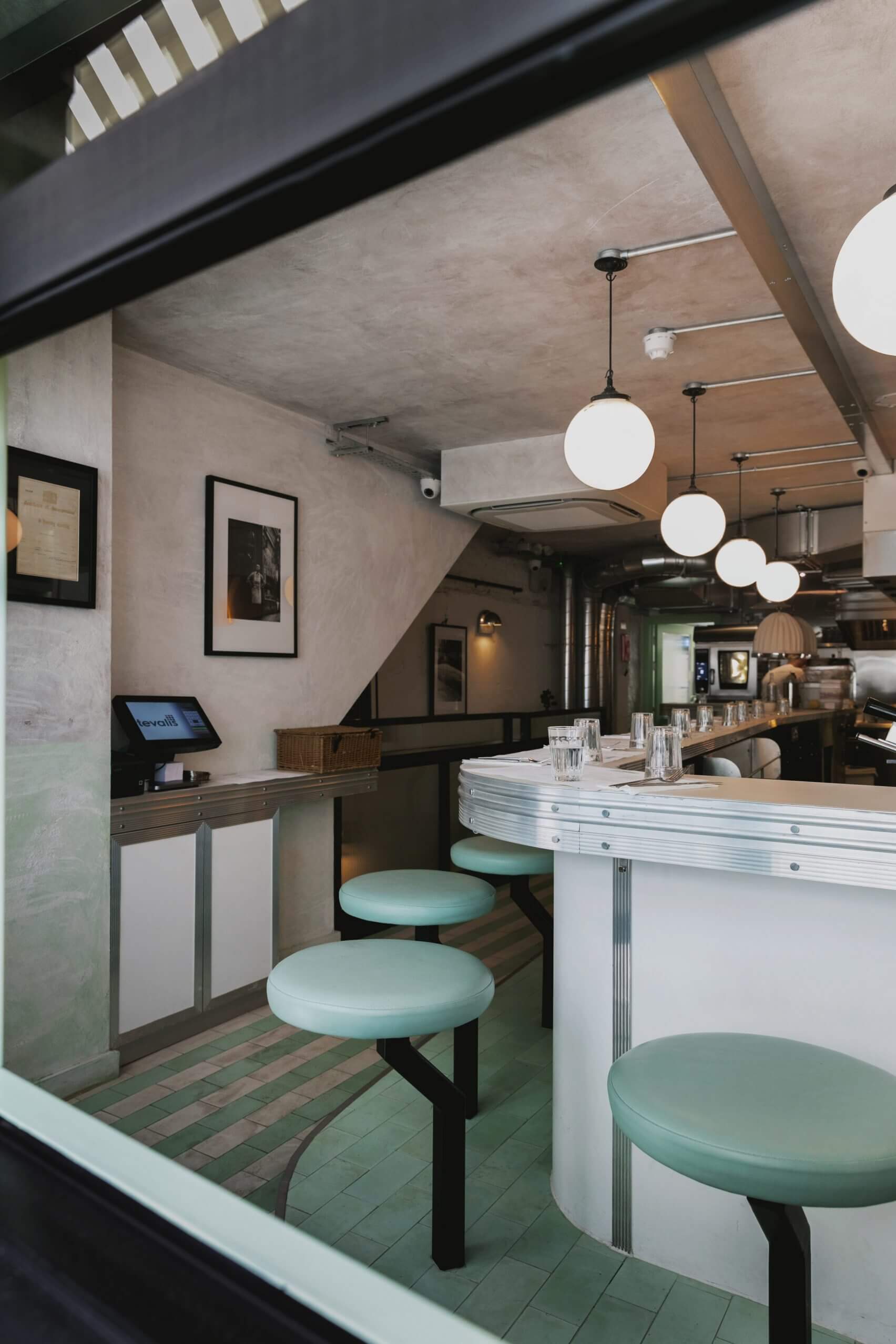 餐飲空間,餐廳設計,小食店設計,倫敦複古風餐廳設計,熟食店設計