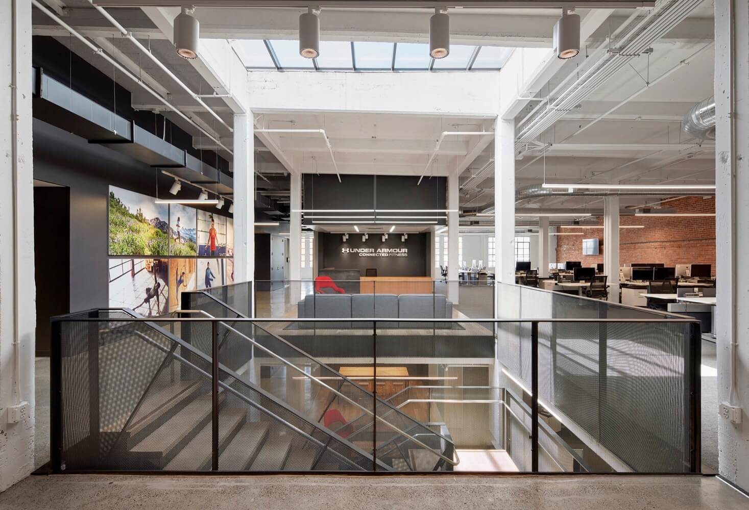 辦公空間,辦公室設計,建築改造辦公室設計,廠房改造,Under Armour辦公室設計