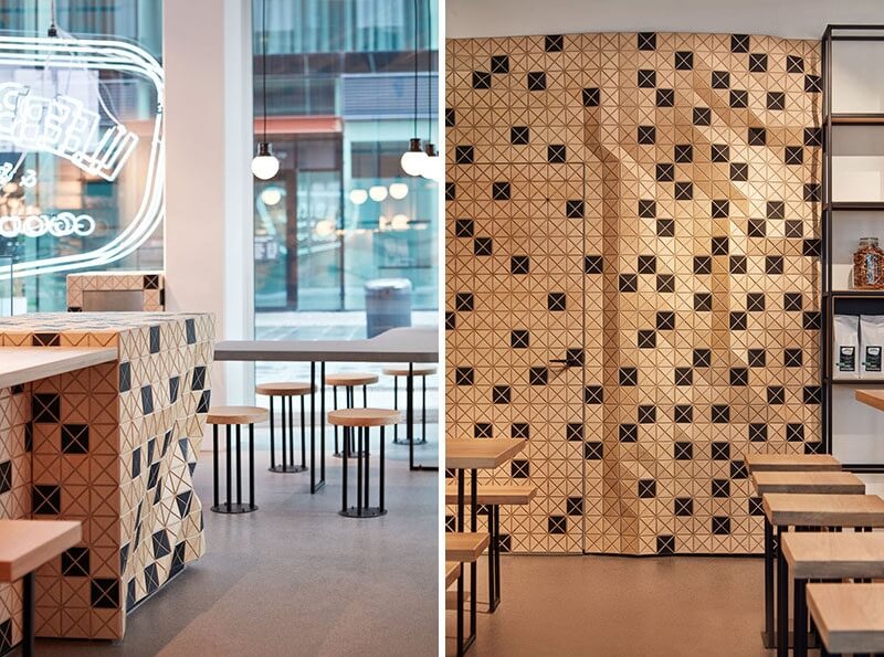 餐飲空間，咖啡廳設計，開放式咖啡廳設計，木質元素
