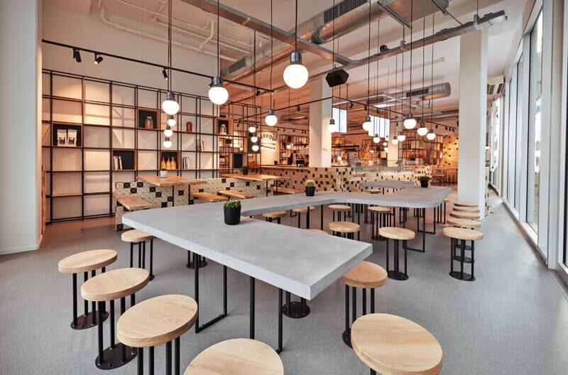 餐飲空間，咖啡廳設計，開放式咖啡廳設計，木質元素