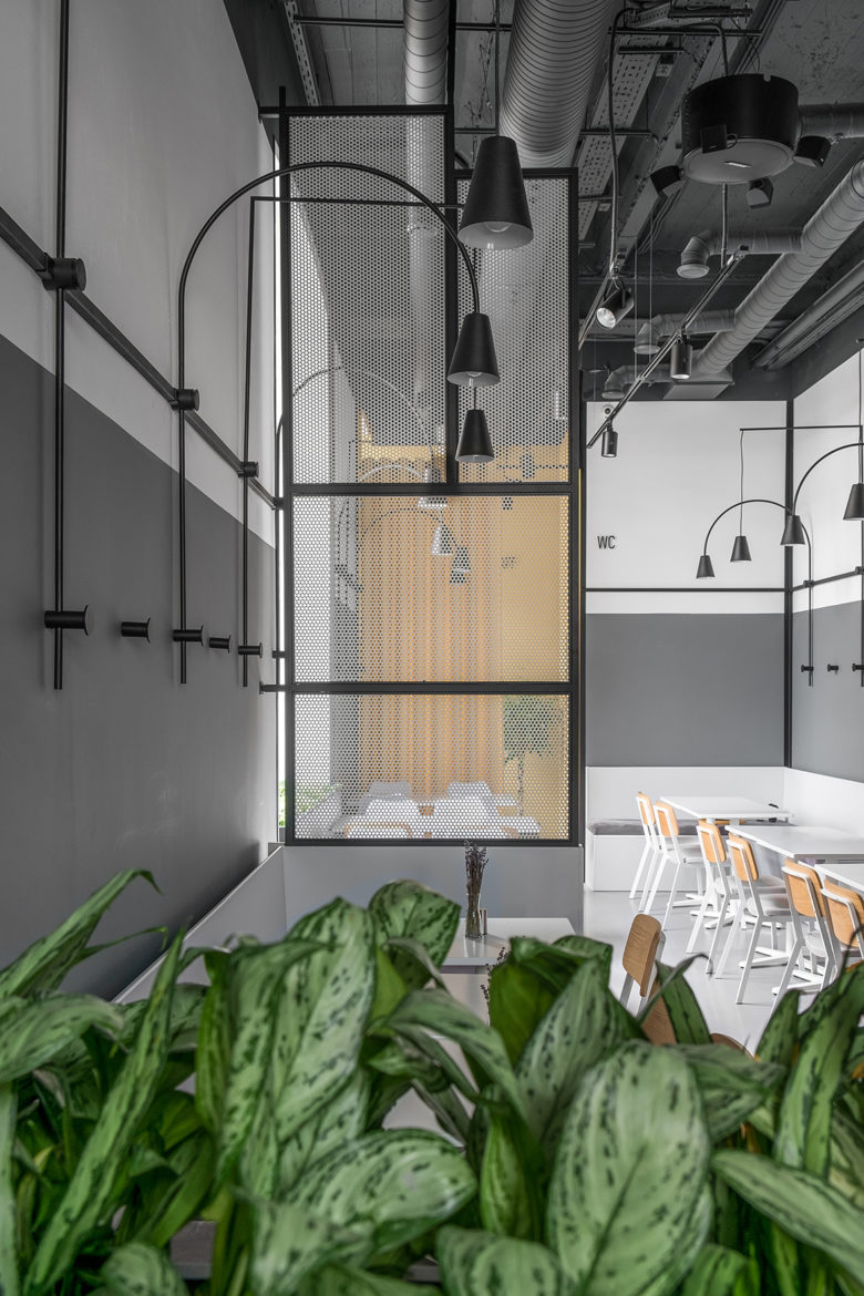 餐飲空間,咖啡廳設計,國外咖啡廳設計,Seeds'cafe,簡約明亮風,工業風格咖啡廳