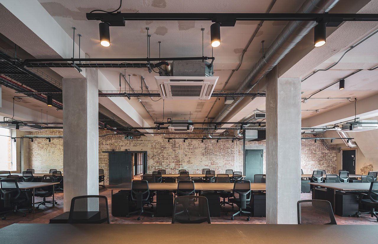 辦公空間,聯合辦公室設計,共享辦公室,印刷廠改造辦公室設計