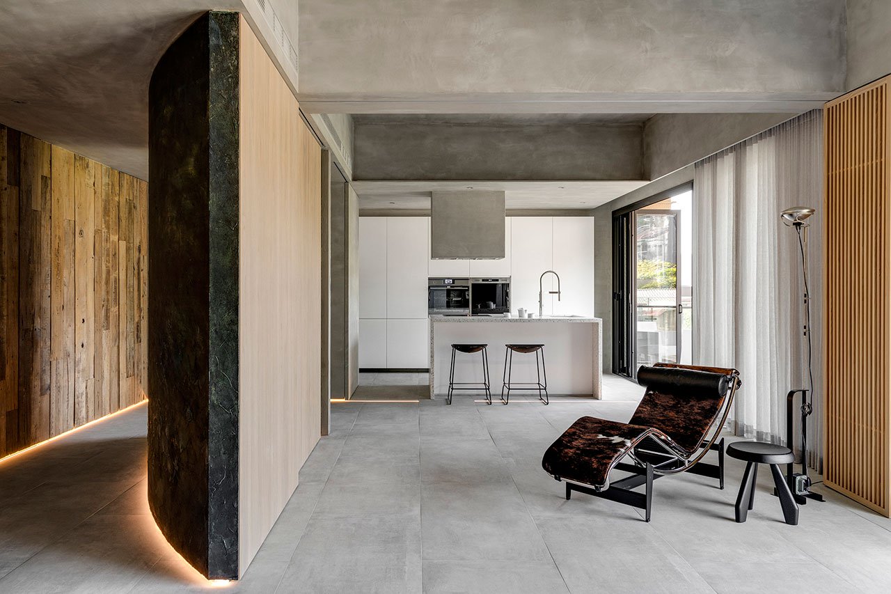 住宅空間設計,私人住宅空間,極簡主義住宅設計,160平米住宅設計