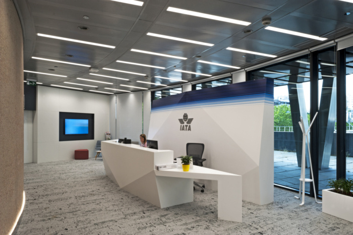 辦公空間，國際航空運輸協會辦公室設計，商務辦公室設計，現代風格辦公室設計