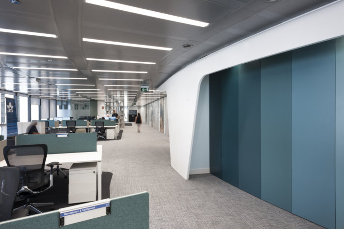 辦公空間,國際航空運輸協會辦公室設計,商務辦公室設計,現代風格辦公室設計