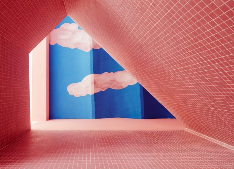 撞色幾何之屋：巴塞羅那 CASA HORTA