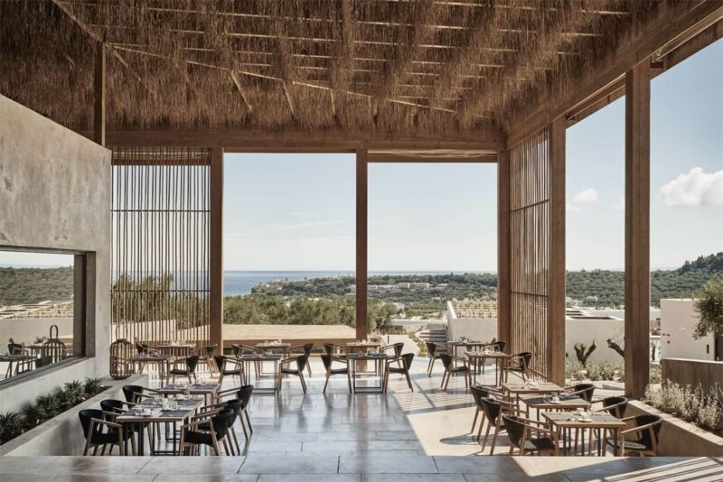 與自然和諧對話，希臘Olea All Suite Hotel酒店設計