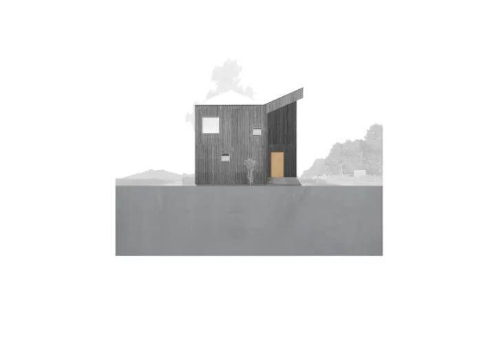 住宅設計,景觀設計,住宅建築設計,碳化木,建築外立麵設計