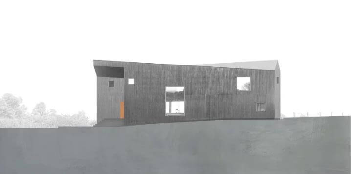 住宅設計,景觀設計,住宅建築設計,碳化木,建築外立麵設計