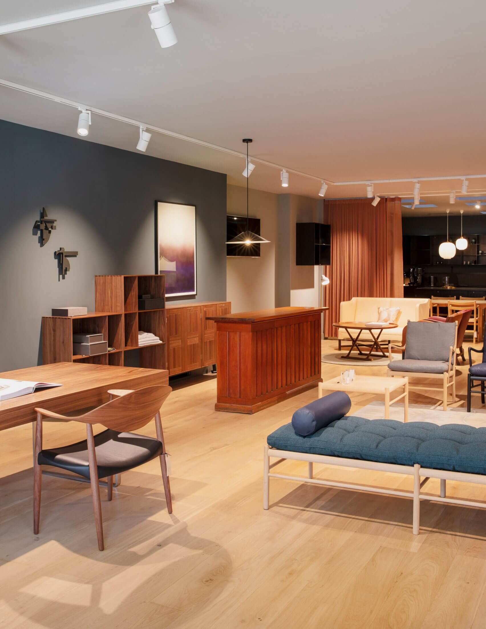 商業空間，家具展廳設計，國外展廳設計，Carl Hansen&Son，Pimlico商店