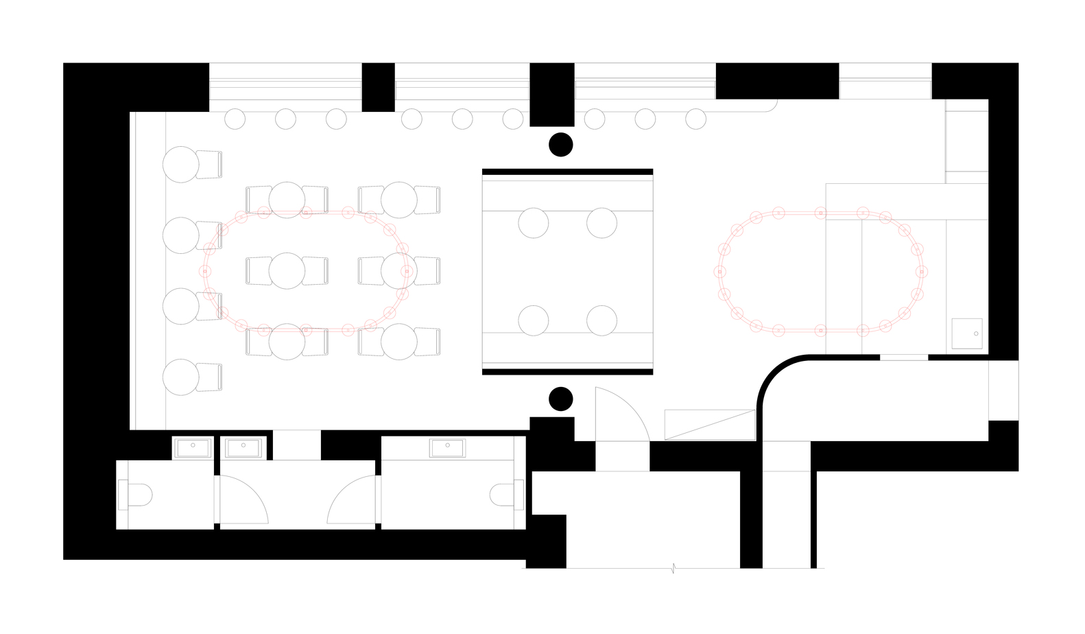 餐飲空間,咖啡小店設計,小空間,國外咖啡店設計,麵包坊