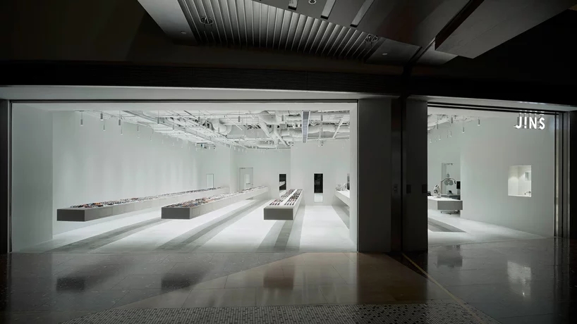 商業空間,眼鏡店設計,零售店設計,JINS眼鏡店,日式極簡,石上純也