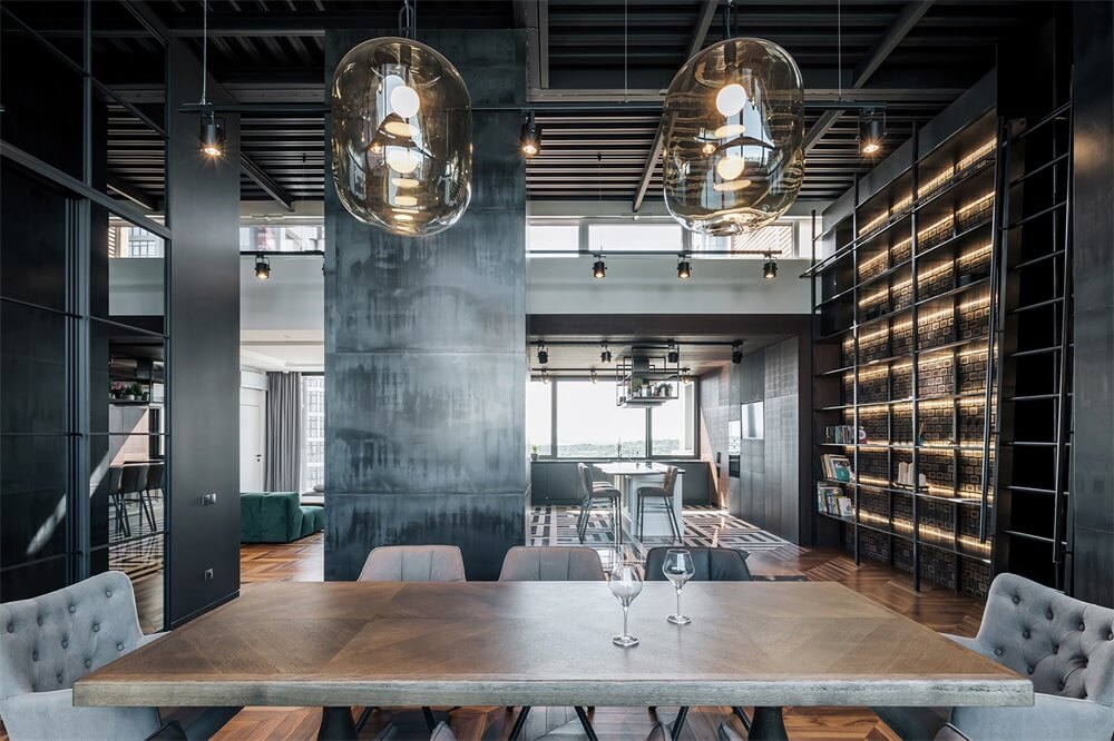 住宅空間設計,私人住宅空間,住宅改造設計,現代住宅設計,烏克蘭公寓設計,兒童房設計,家庭遊戲室