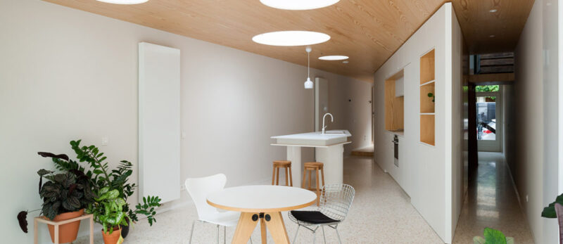 住宅改造之比利時190平米城市住宅翻新設計