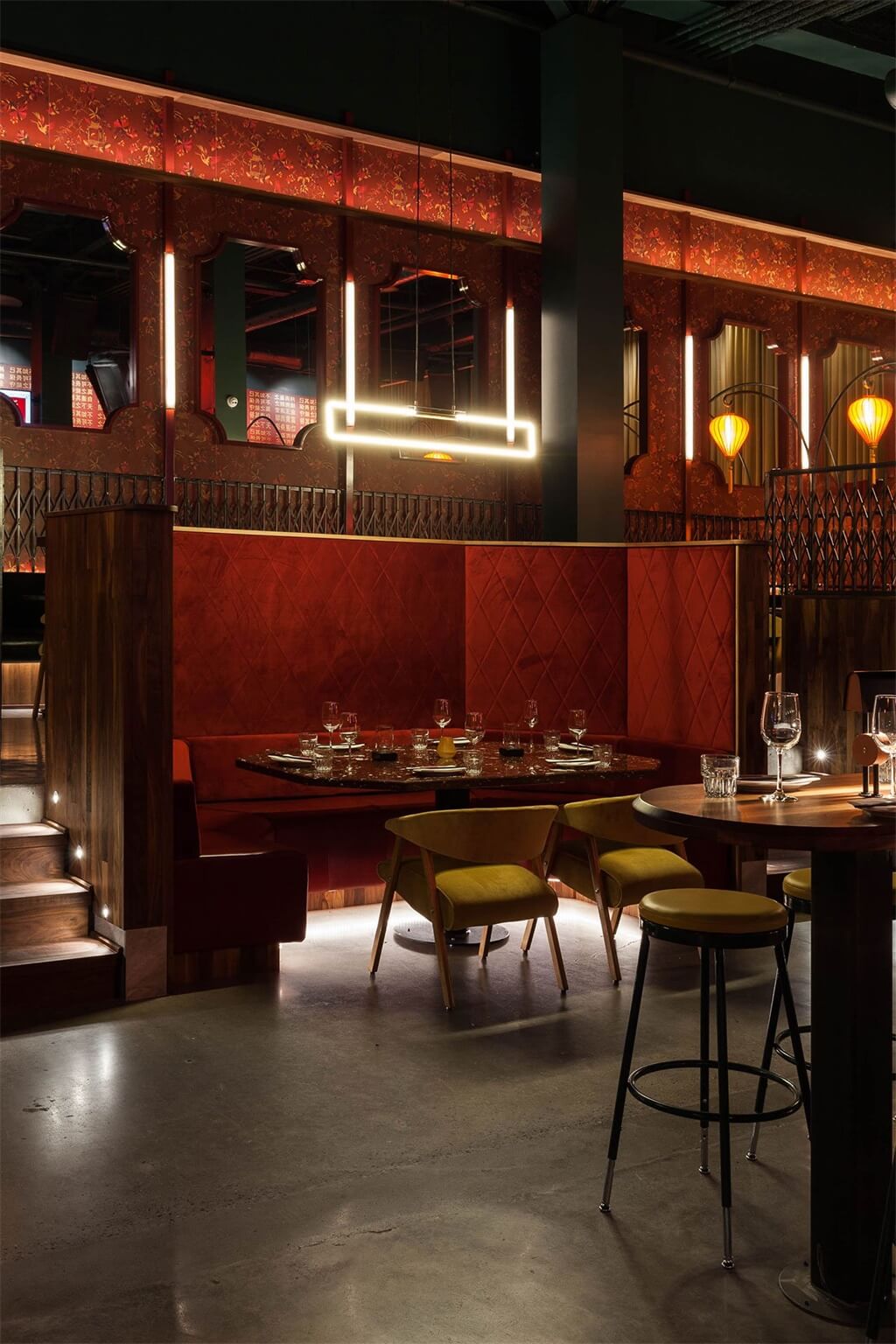 餐飲空間,懷舊港風,小酒館設計,王家衛電影《花樣年華》情調,Miss Wong