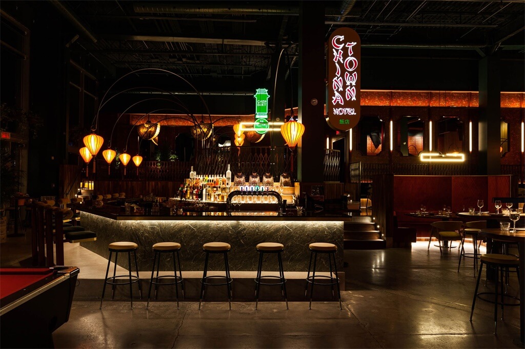 餐飲空間,懷舊港風,小酒館設計,王家衛電影《花樣年華》情調,Miss Wong