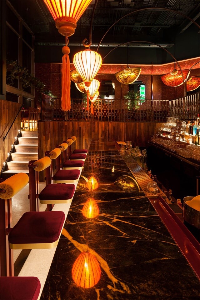 餐飲空間,懷舊港風,小酒館設計,王家衛電影《花樣年華》情調,Miss Wong