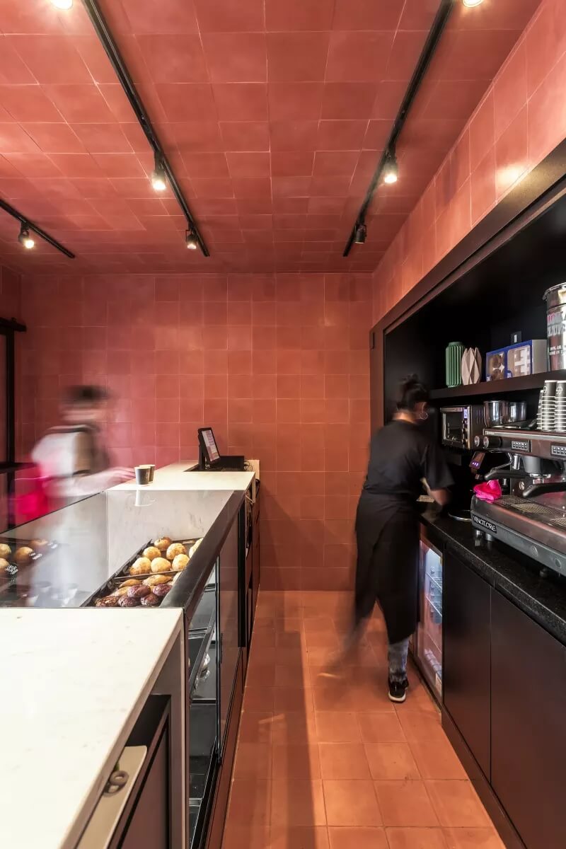 餐飲空間，小食店設計，餅幹店，咖啡小食店
