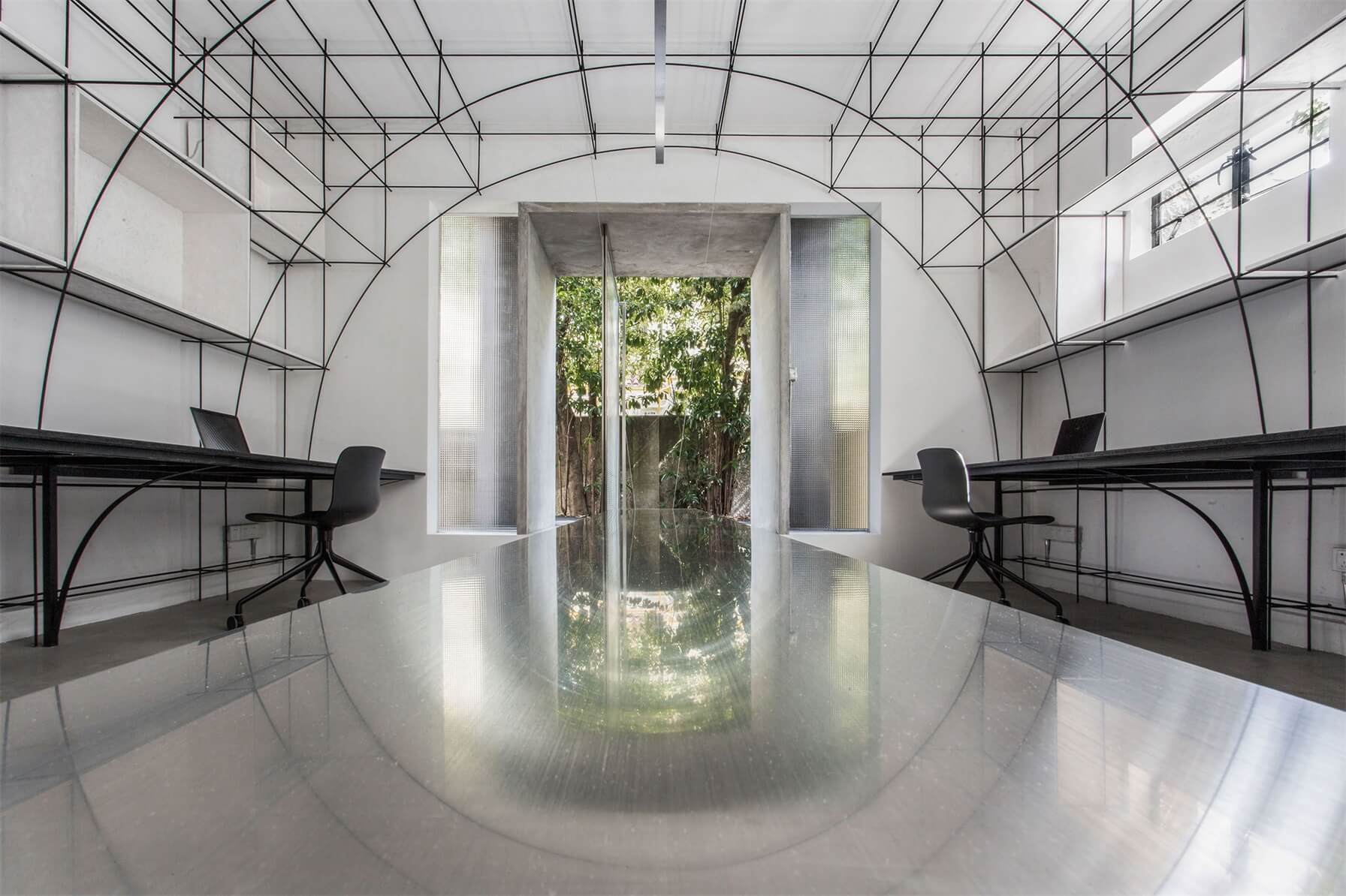 辦公空間設計,辦公室設計,極簡主義辦公室設計,上海MONOARCHI度向建築,建築師工作室