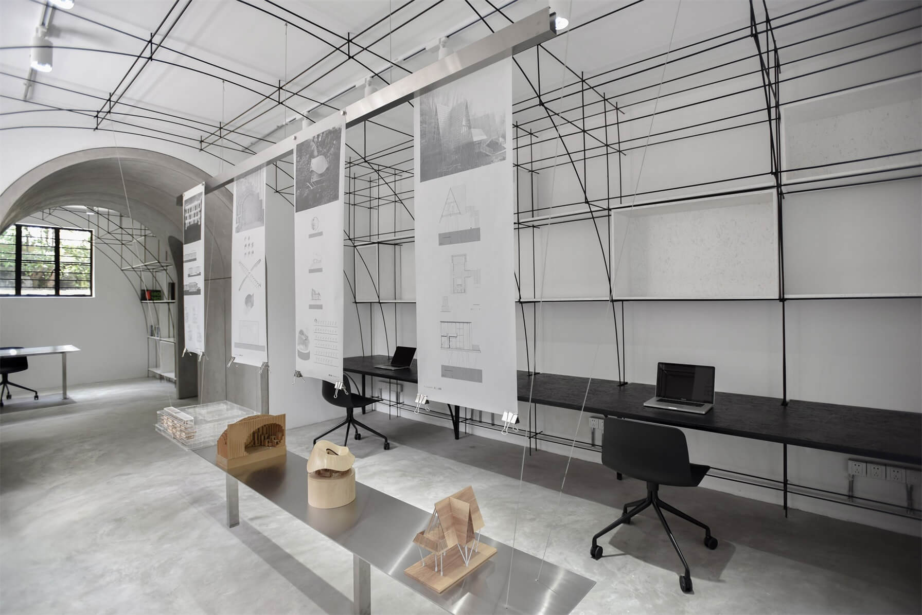 辦公空間設計,辦公室設計,極簡主義辦公室設計,上海MONOARCHI度向建築,建築師工作室