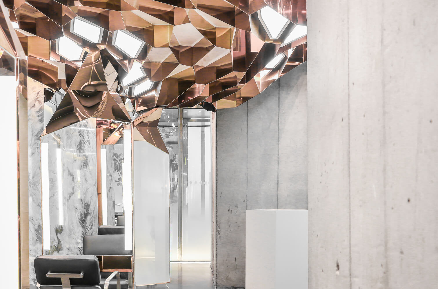 北京設計,北京 MQ工作室,CAA建築事務所,北京理發店設計,時尚造型店設計