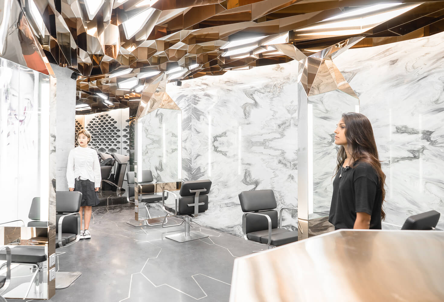 北京設計,北京 MQ工作室,CAA建築事務所,北京理發店設計,時尚造型店設計