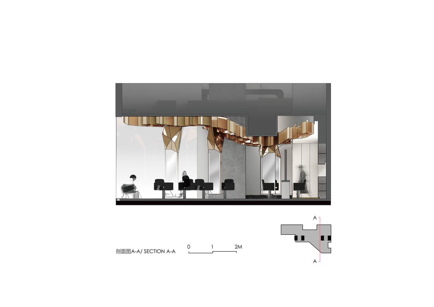 北京設計,北京 MQ工作室,CAA建築事務所,北京理發店設計,時尚造型店設計