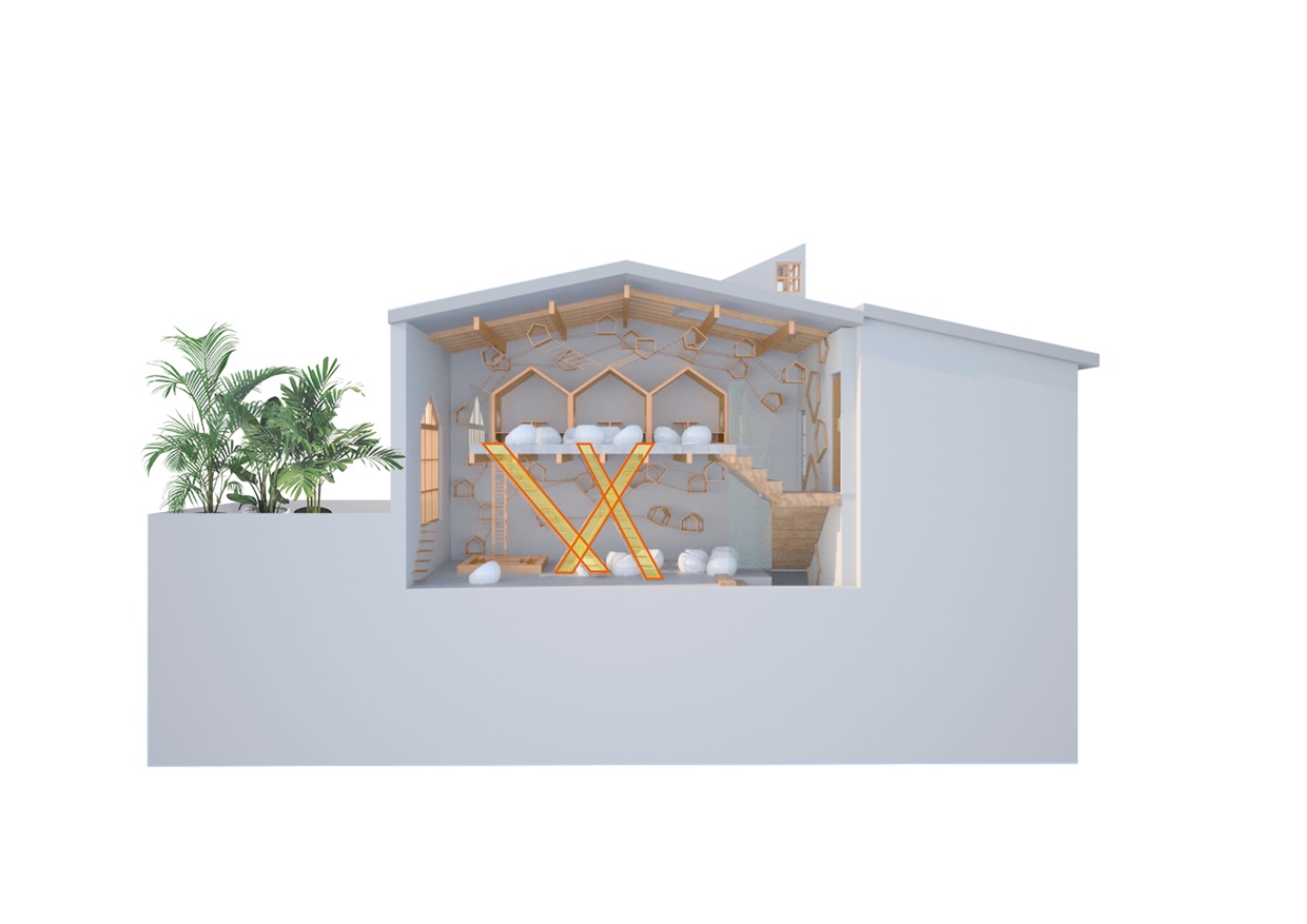 商業空間,擼貓體驗館,貓之一隅,室內改造設計,上海田子坊