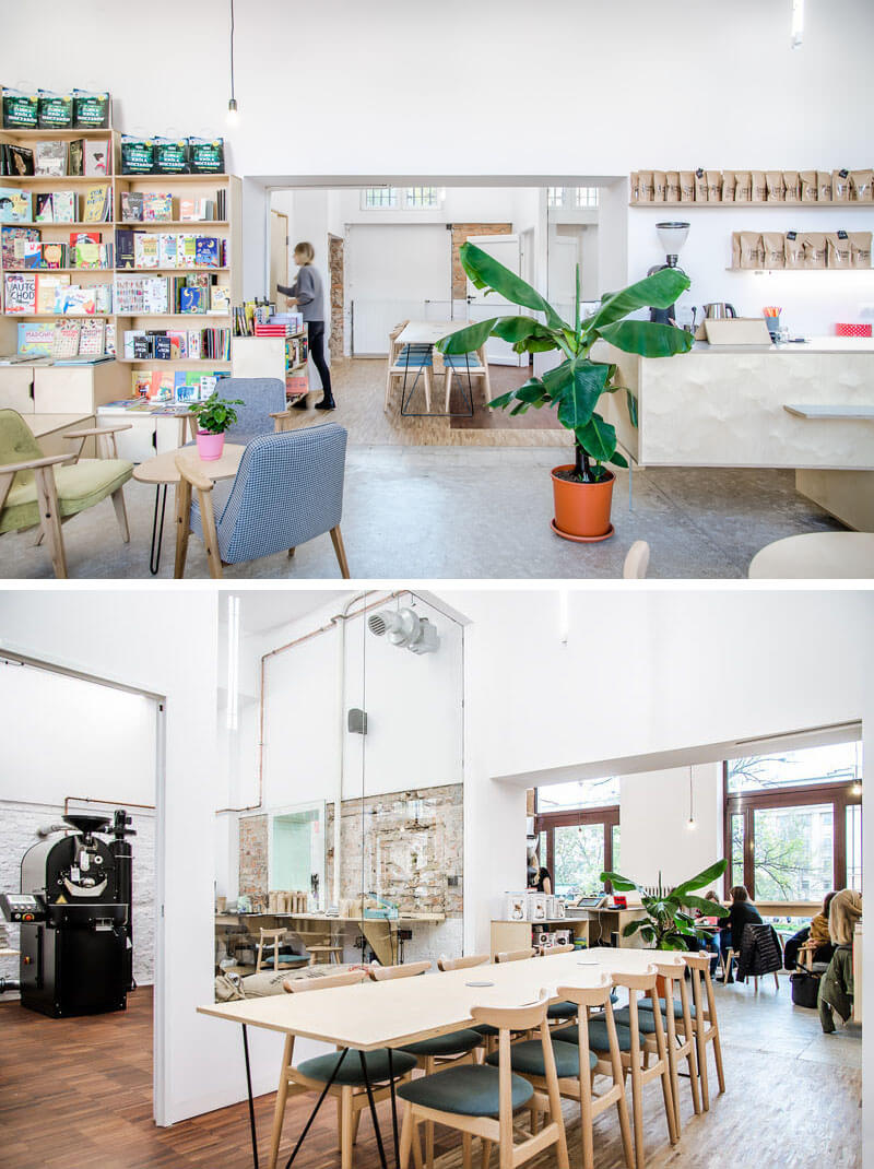 商業空間，咖啡書吧設計，改造空間，閱讀空間，國外書吧設計