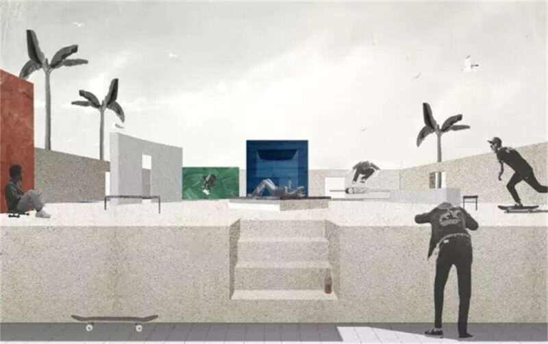 OFF THE WALL！海濱滑冰場